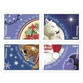 Christmas Carol Forever Stamps