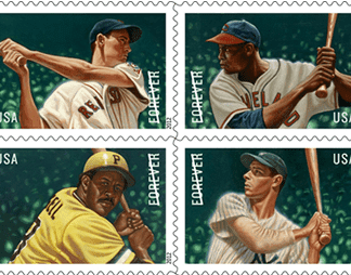 Major League Baseball All-Stars Forever Stamps
