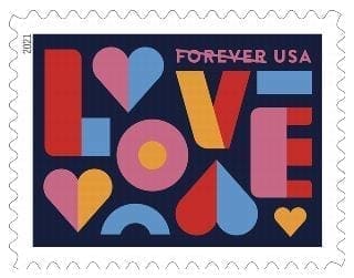 Love (Sheet Of 20)