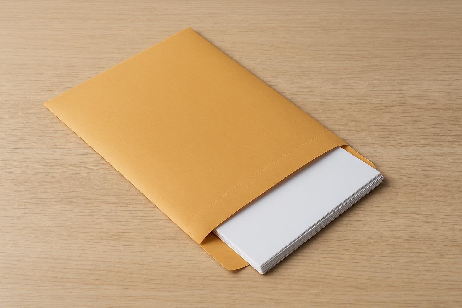 Mail Documents Flat To Prevent Bending In Transit Safely
