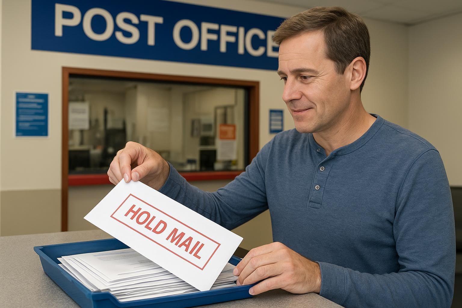 Can I Pick Up Hold Mail Early From The Post Office?