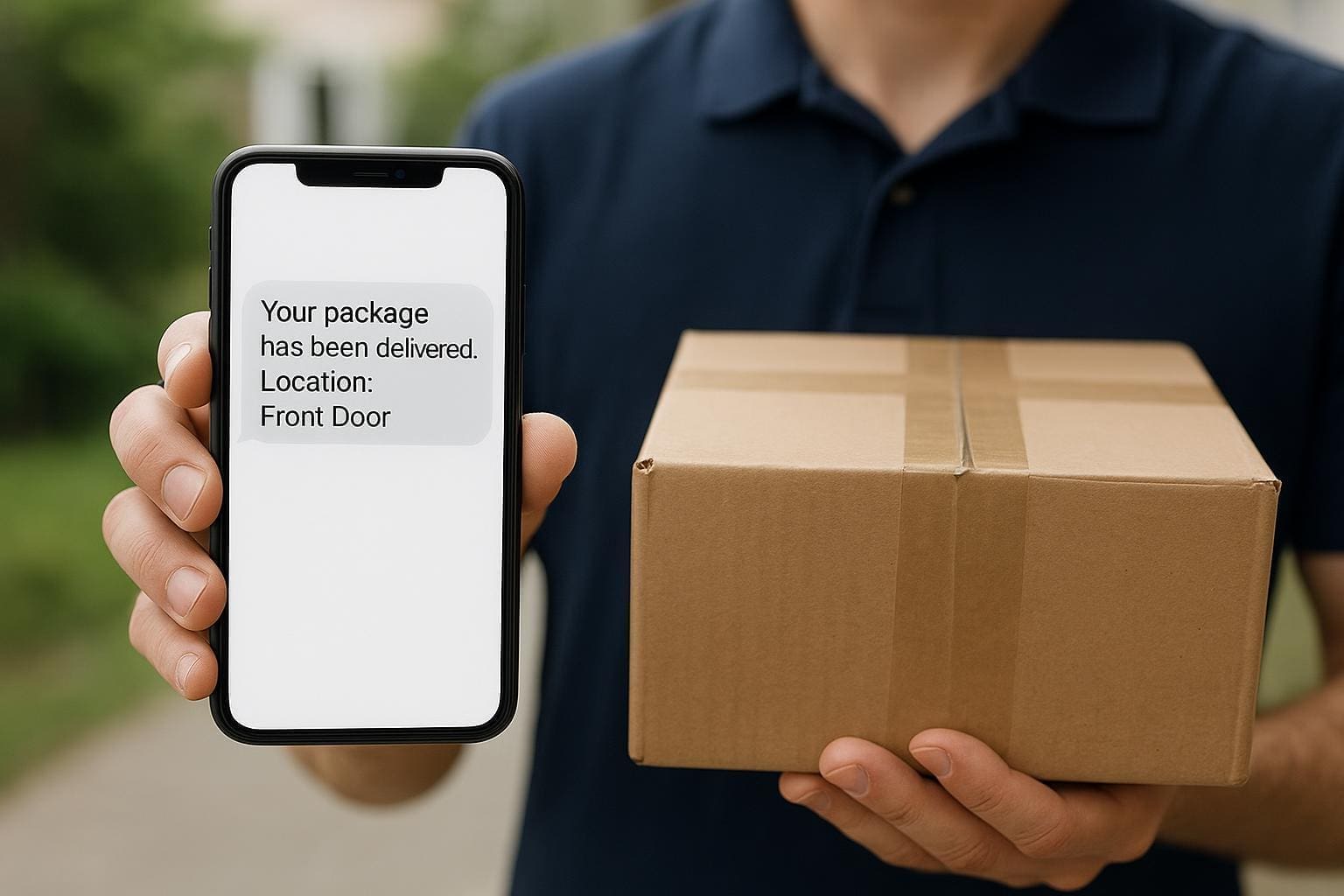 SMS Delivery Alerts Elevating Package Delivery Tracking