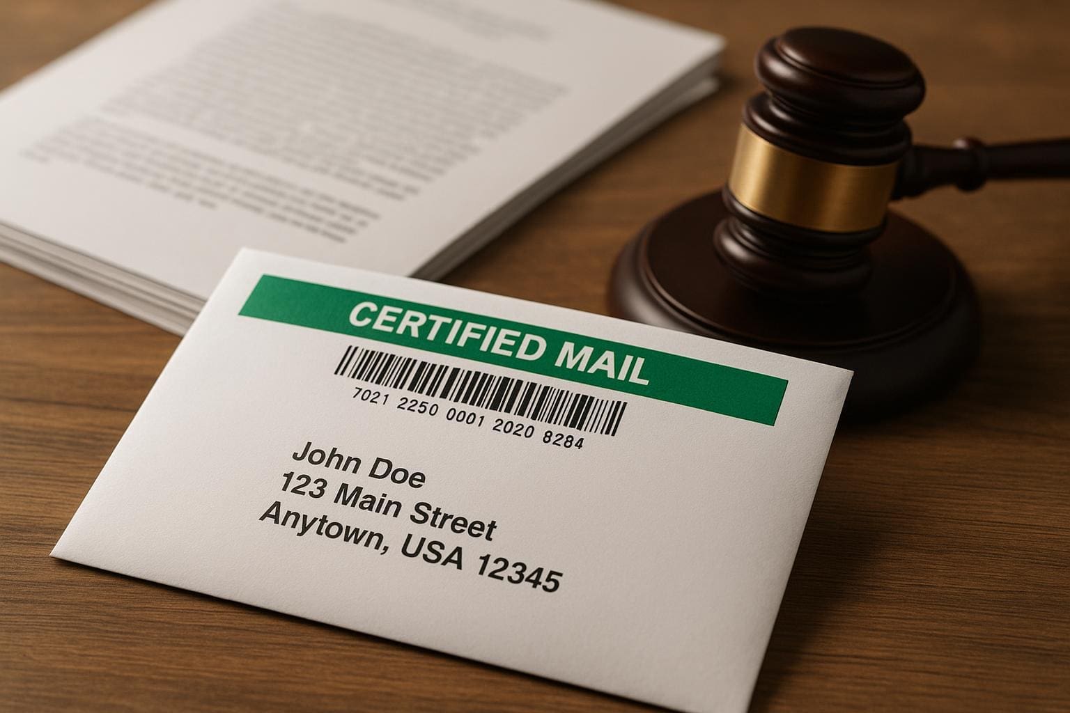 Is Certified Mail For Legal Documents Required In Court?