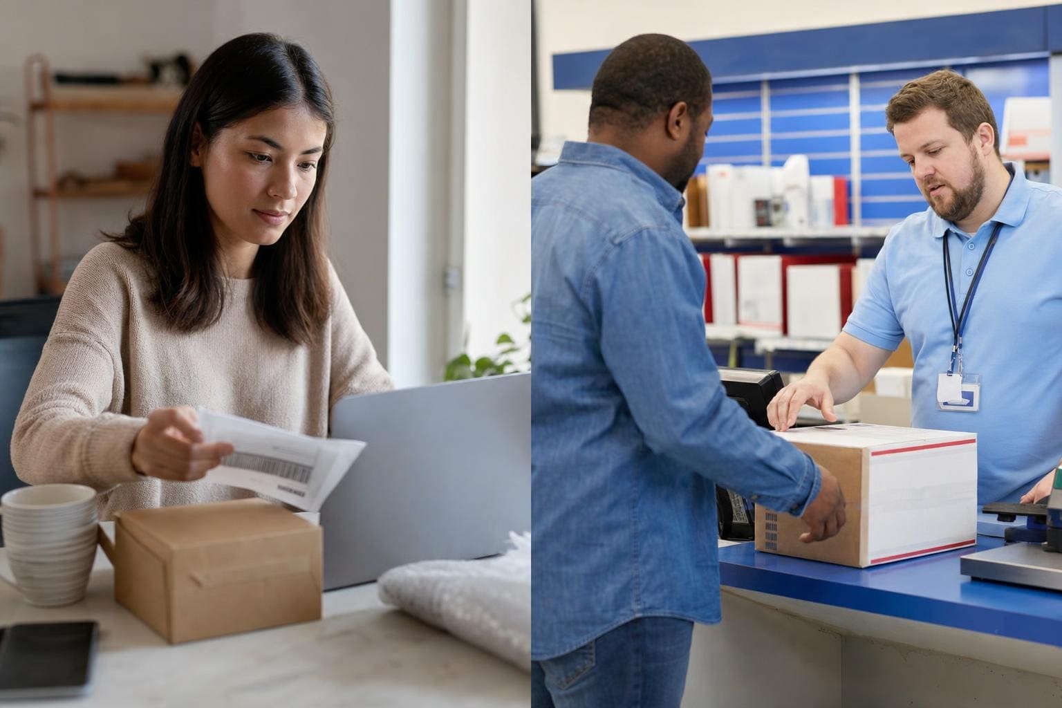 Click-N-Ship Vs Post Office Counter Sparks Shipping Showdown
