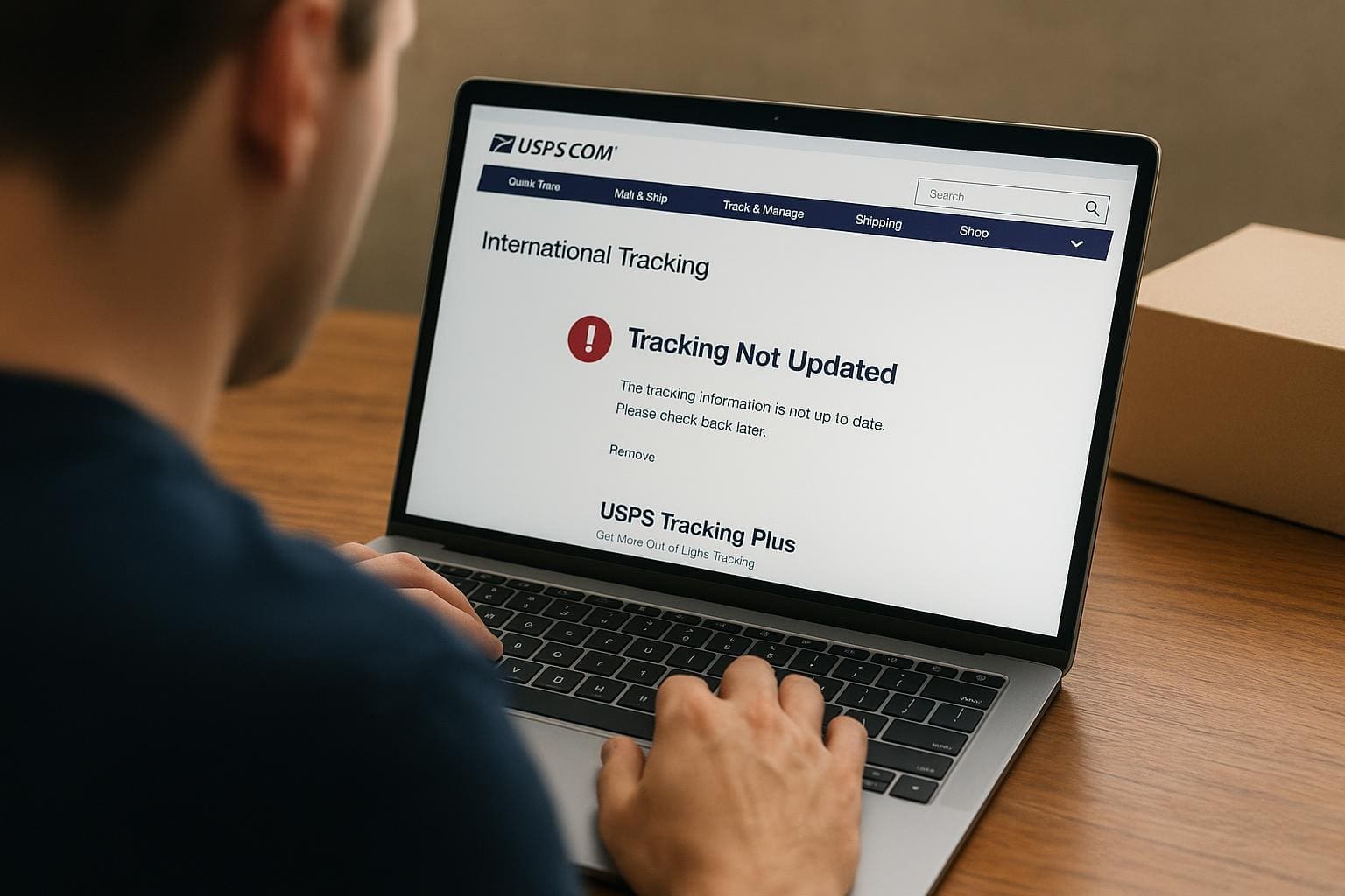 USPS International Tracking Not Updating Causes Delays