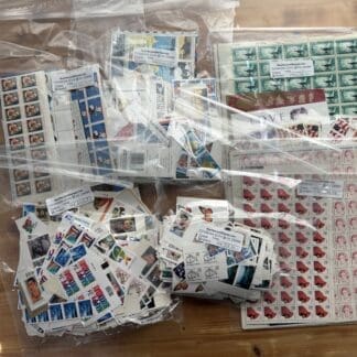 Under First-Class Stamp Lot, Usable Condition ($1825.40 Face Value)