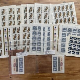 High Value Stamps Lot, New Condition ($1179.00 Face Value)